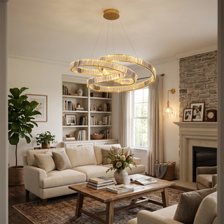 Modern Round Crystal Chandeliers