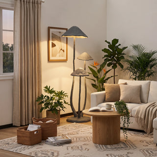 Mori Trio Mushroom Sculptural Floor Lamp