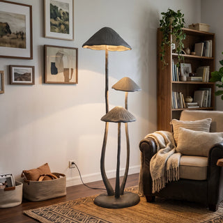 Mori Trio Mushroom Sculptural Floor Lamp