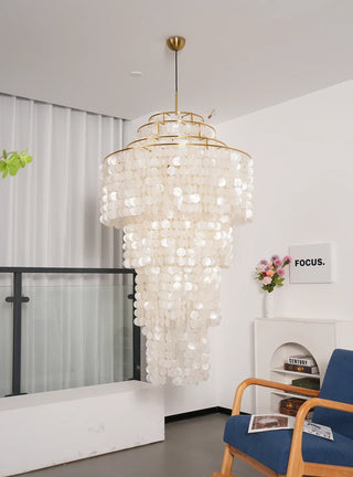 Multi-Layered-Capiz-Shell-Cascading-Chandelier-Vidirlighting4_9 - Vidirlighting