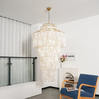 Multi-Layered-Capiz-Shell-Cascading-Chandelier-Vidirlighting4_6 - Vidirlighting