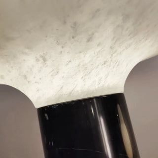 Mushroom Cap Alabaster Table Lamp