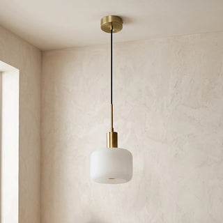 Natural Alabaster Small Pendant Light