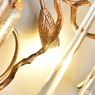 Nature-Inspired Tree Teardrop Wall Lamp