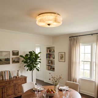 Nimbus Alabaster Flush Mount Ceiling Light