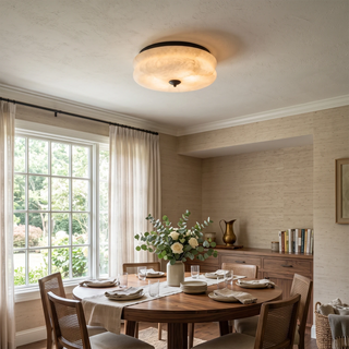 Nimbus Alabaster Flush Mount Ceiling Light