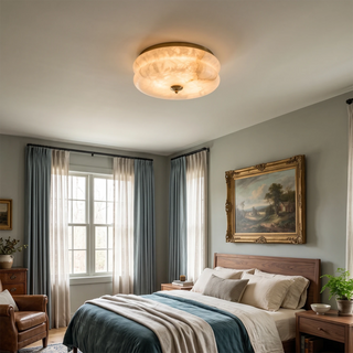 Nimbus Alabaster Flush Mount Ceiling Light