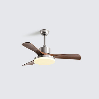 Nordic Style Lunet Ceiling Fan Light