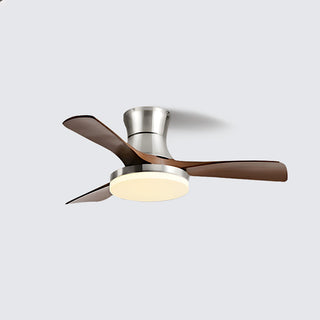 Nordic Style Lunet Ceiling Fan Light