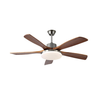 Nordic Style Lunet Ceiling Fan Light
