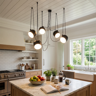 Onda Adjustable Cable Cluster Chandelier