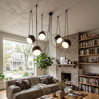 Onda Adjustable Cable Cluster Chandelier