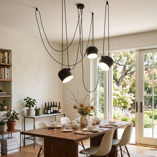 Onda Adjustable Cable Cluster Chandelier