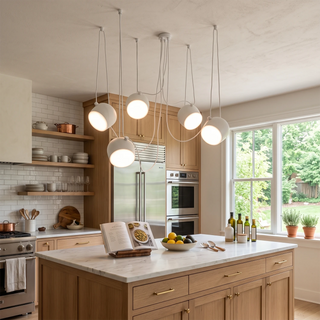 Onda Adjustable Cable Cluster Chandelier