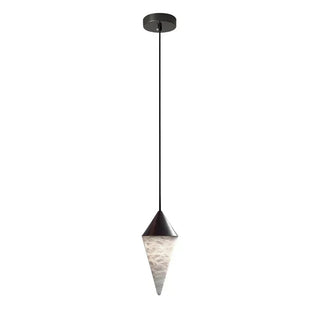 Ondine Faceted Alabaster Drop Chandelier