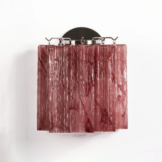 Ondine Tiered Glass Tube Wall Sconce