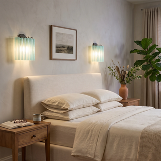 Ondine Tiered Glass Tube Wall Sconce
