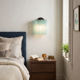 Ondine Tiered Glass Tube Wall Sconce