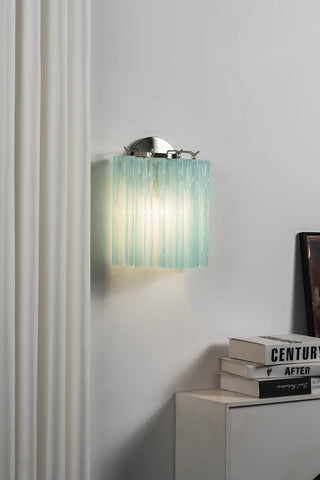 Ondine Tiered Glass Tube Wall Sconce