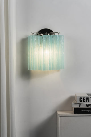 Ondine Tiered Glass Tube Wall Sconce