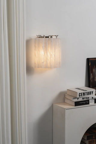 Ondine Tiered Glass Tube Wall Sconce
