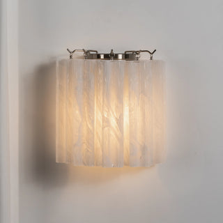 Ondine Tiered Glass Tube Wall Sconce