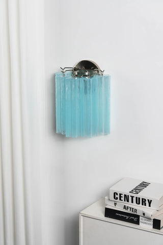 Ondine Tiered Glass Tube Wall Sconce
