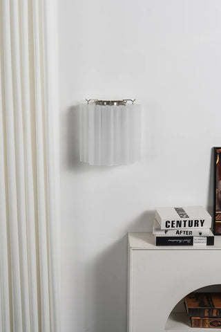Ondine Tiered Glass Tube Wall Sconce