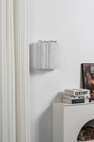 Ondine Tiered Glass Tube Wall Sconce