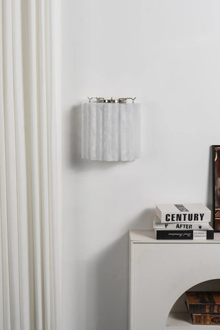 Ondine Tiered Glass Tube Wall Sconce