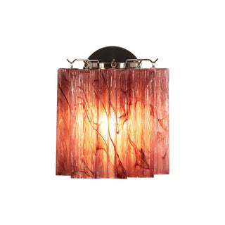 Ondine Tiered Glass Tube Wall Sconce