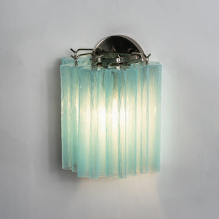 Ondine Tiered Glass Tube Wall Sconce