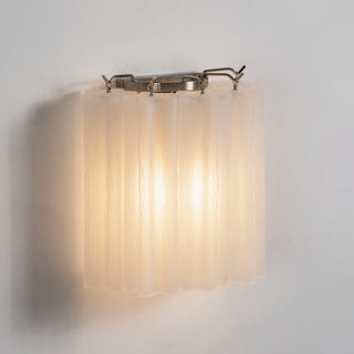 Ondine Tiered Glass Tube Wall Sconce