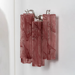 Ondine Tiered Glass Tube Wall Sconce