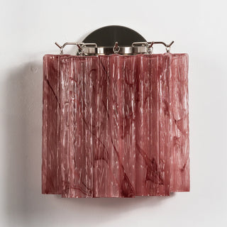 Ondine Tiered Glass Tube Wall Sconce