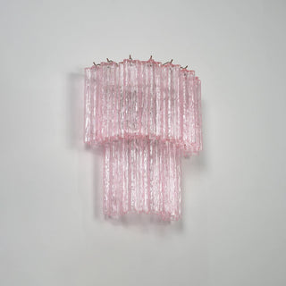 Ondine Tiered Glass Tube Wall Sconce