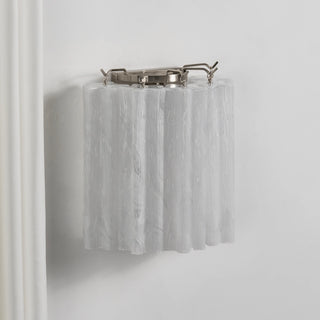 Ondine Tiered Glass Tube Wall Sconce