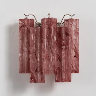 Ondine Tiered Glass Tube Wall Sconce