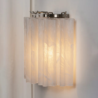 Ondine Tiered Glass Tube Wall Sconce