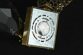Ottilie Sculptural Crystal Wall Sconce