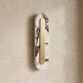 Oval Marble Marmo Wall Lamp