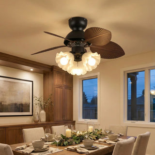 palm-leaves-flower-shape-ceiling-fan-light-Vidirlighting_9 - Vidirlighting