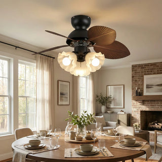 palm-leaves-flower-shape-ceiling-fan-light-Vidirlighting_6 - Vidirlighting