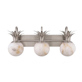 Palmyra Alabaster Globe Palm Wall Sconce