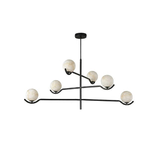 Perrin Crossing Arm Globe Chandelier