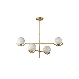 Perrin Crossing Arm Globe Chandelier
