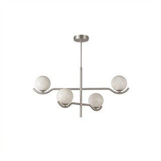 Perrin Crossing Arm Globe Chandelier