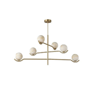 Perrin Crossing Arm Globe Chandelier