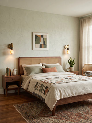 Perrin Stacked Alabaster Wall Sconce