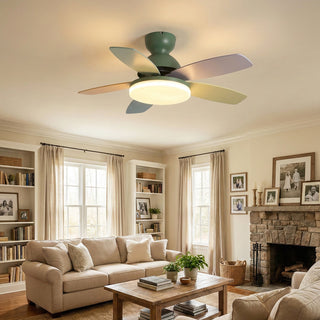 Petal Shaped Petalo Ceiling Fan Light